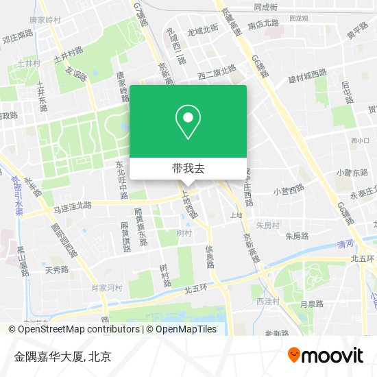 金隅嘉华大厦地图