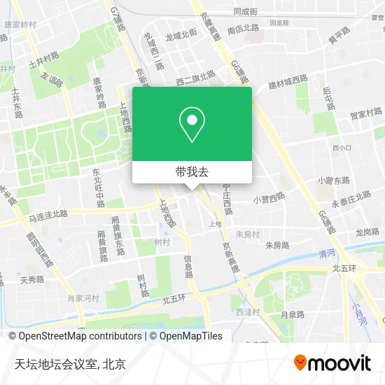 天坛地坛会议室地图