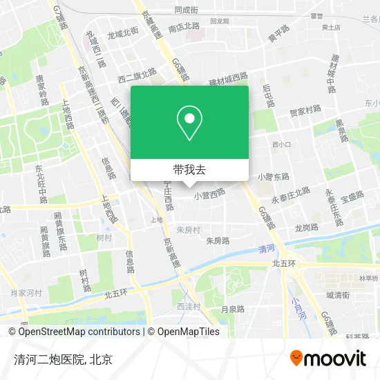 清河二炮医院地图