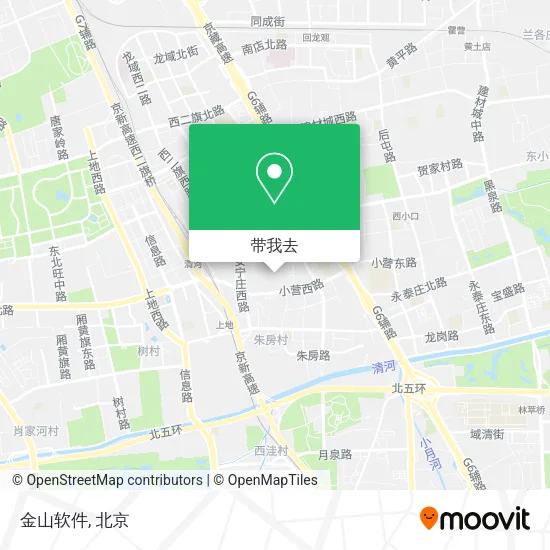 金山软件地图