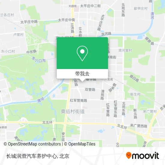 长城润滑汽车养护中心地图