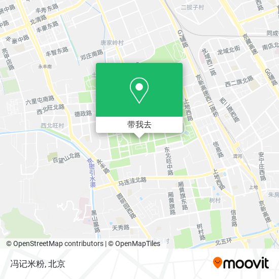 冯记米粉地图