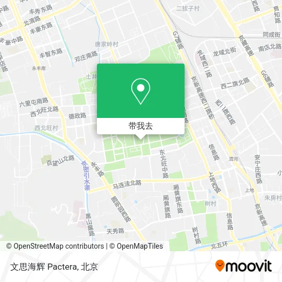 文思海辉 Pactera地图