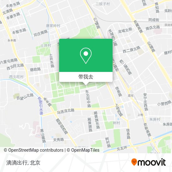滴滴出行地图