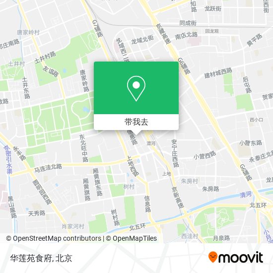华莲苑食府地图