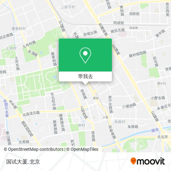 国试大厦地图