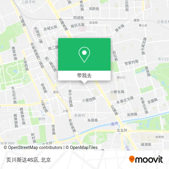 页川斯达4S店地图