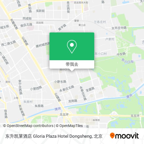 东升凯莱酒店 Gloria Plaza Hotel Dongsheng地图