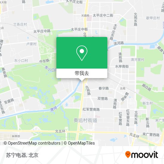 苏宁电器地图