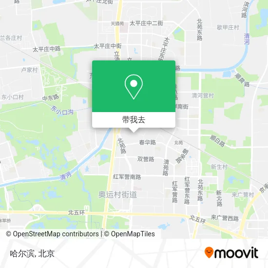哈尔滨地图