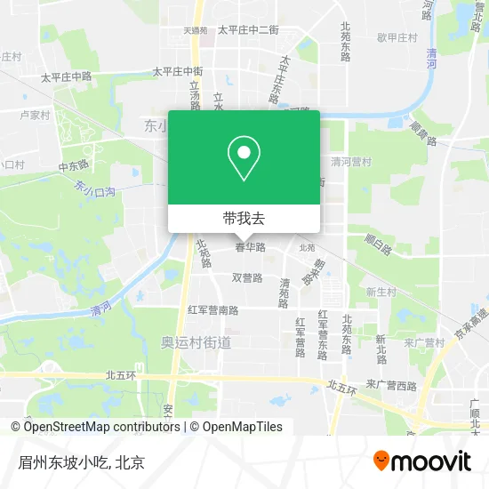 眉州东坡小吃地图