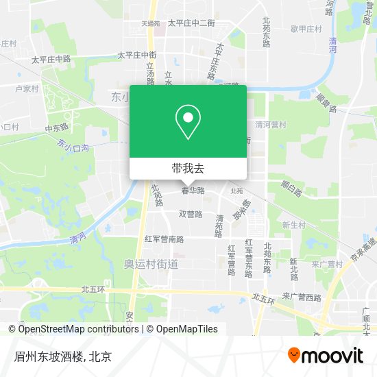 眉州东坡酒楼地图