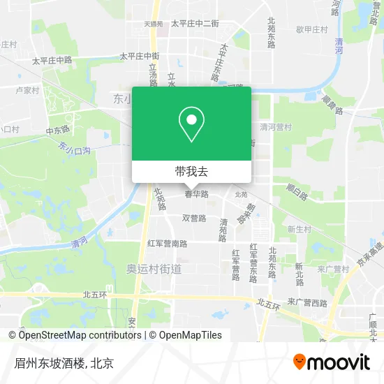 眉州东坡酒楼地图