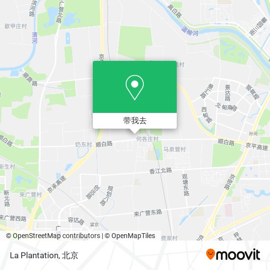 La Plantation地图