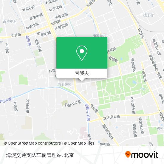 海淀交通支队车辆管理站地图
