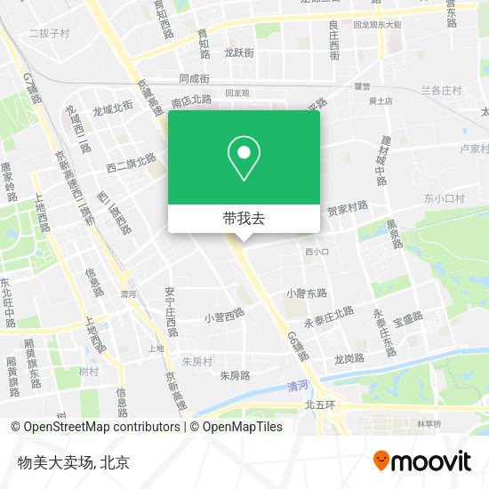 物美大卖场地图