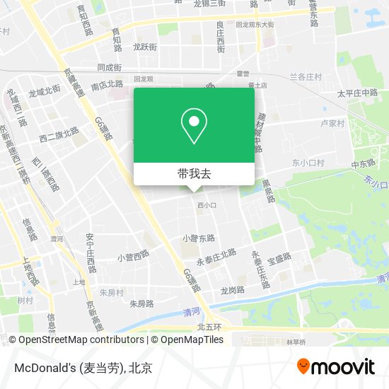 McDonald's (麦当劳)地图