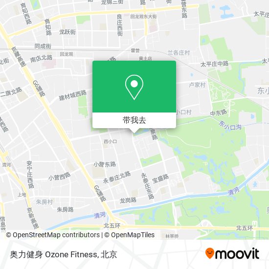 奥力健身 Ozone Fitness地图