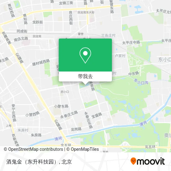 酒鬼金（东升科技园）地图