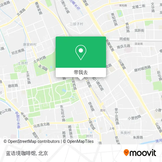 蓝语境咖啡馆地图