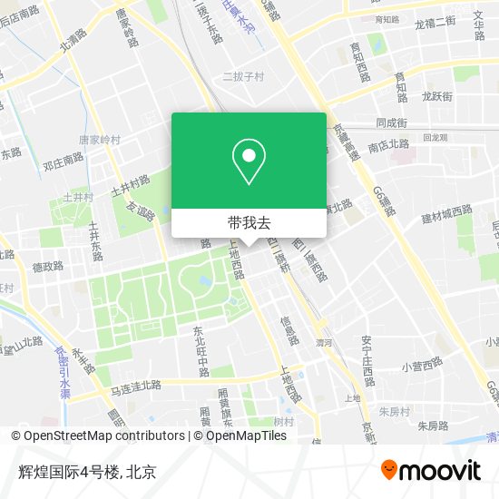 辉煌国际4号楼地图