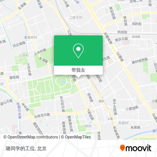 璐同学的工位地图