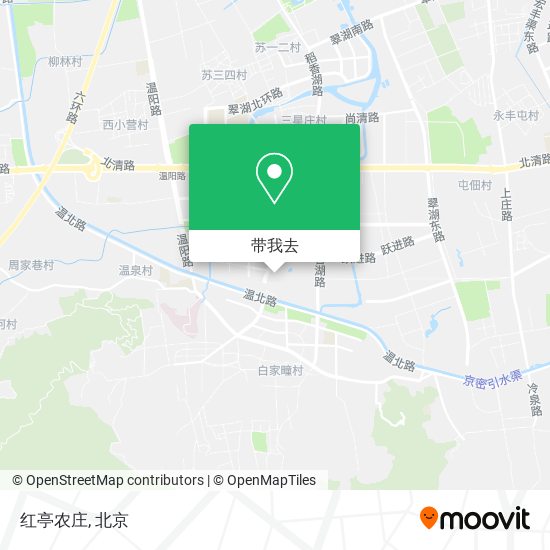 红亭农庄地图
