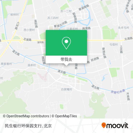 民生银行环保园支行地图