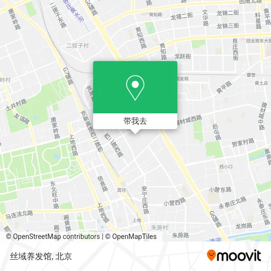 丝域养发馆地图