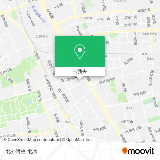 北外附校地图