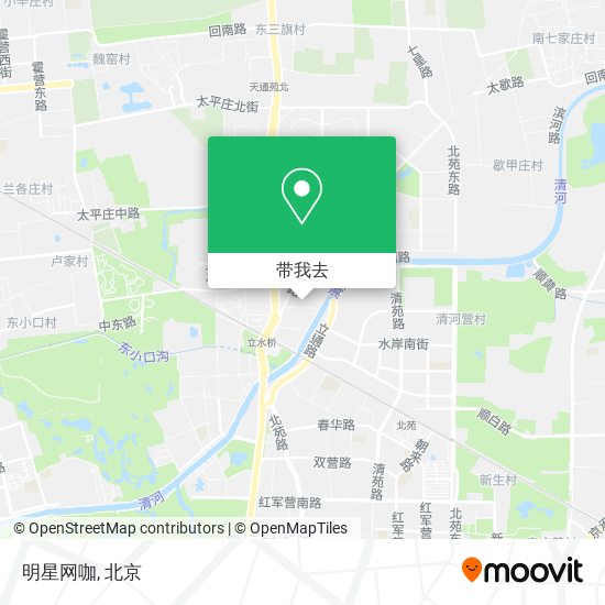 明星网咖地图