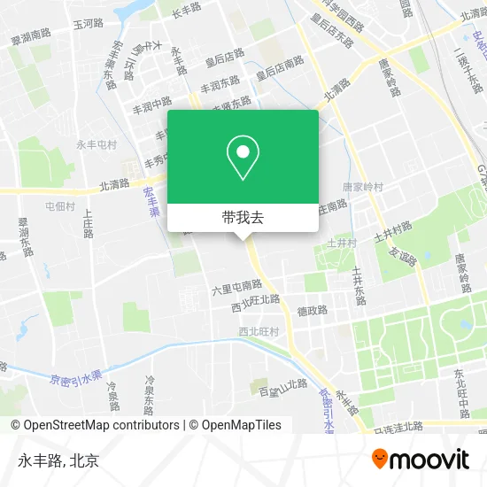 永丰路地图