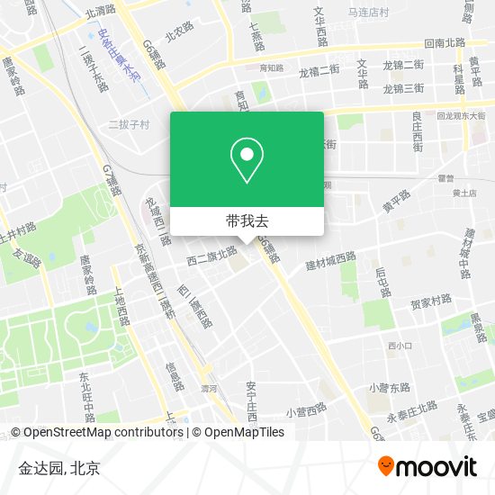 金达园地图