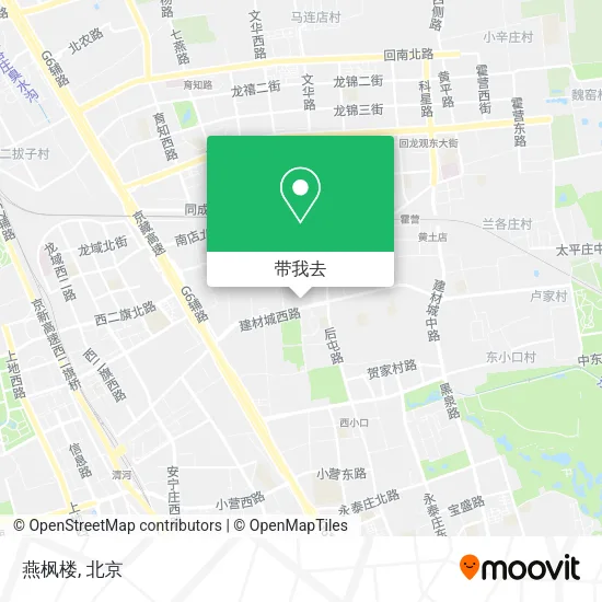 燕枫楼地图