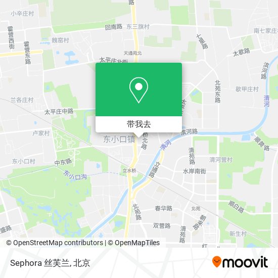 Sephora 丝芙兰地图