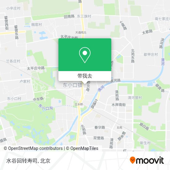 水谷回转寿司地图