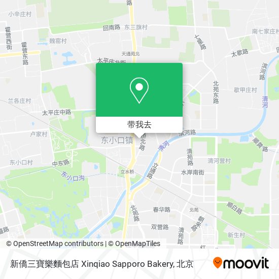 新僑三寶樂麵包店 Xinqiao Sapporo Bakery地图
