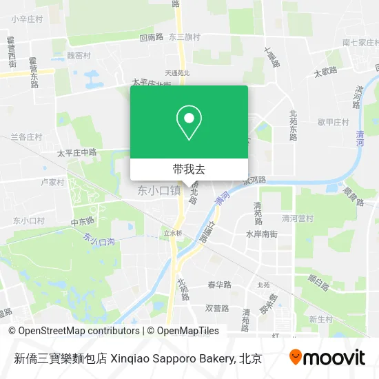 新僑三寶樂麵包店 Xinqiao Sapporo Bakery地图