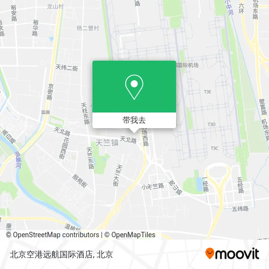 北京空港远航国际酒店地图