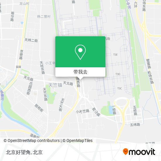 北京好望角地图