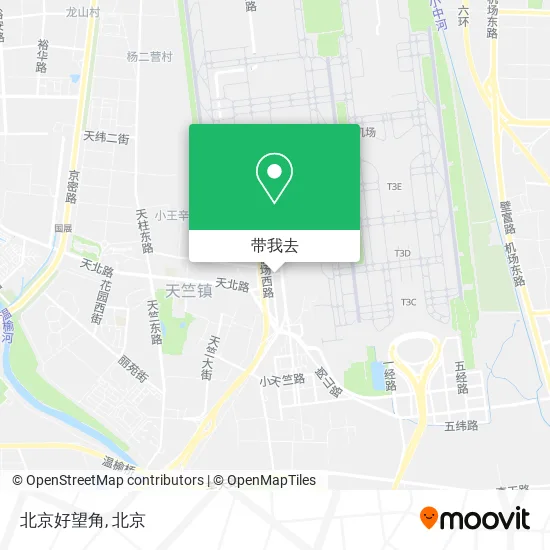北京好望角地图