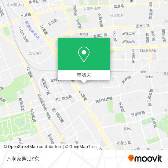 万润家园地图