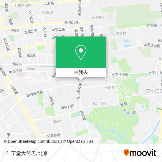 仁宁堂大药房地图