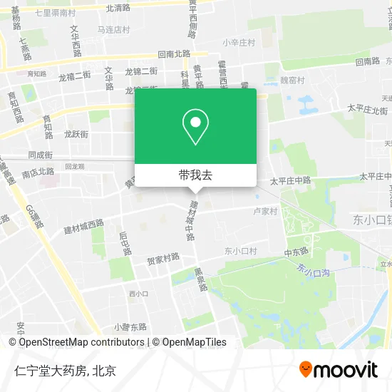 仁宁堂大药房地图