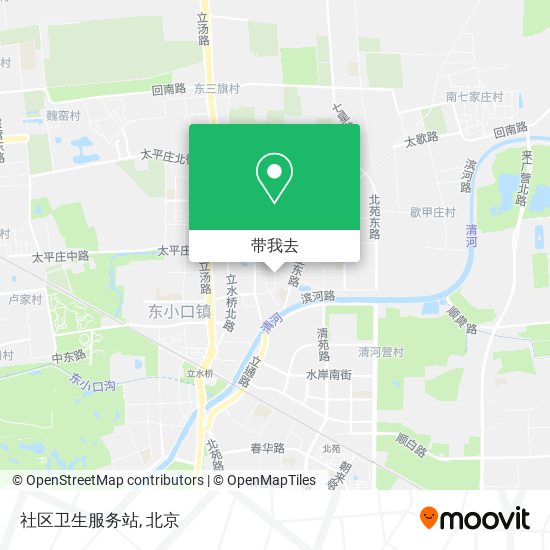 社区卫生服务站地图