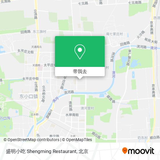 盛明小吃 Shengming Restaurant地图
