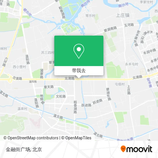 金融街广场地图