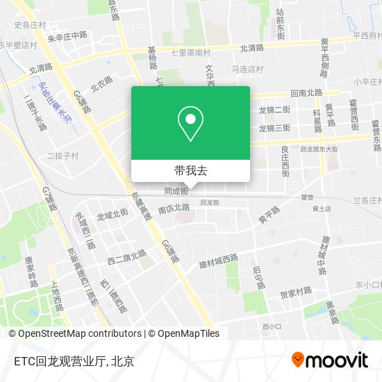 ETC回龙观营业厅地图