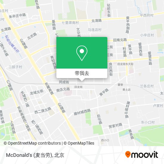 McDonald's (麦当劳)地图