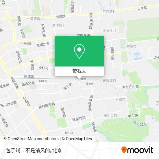 包子铺，不是清风的地图